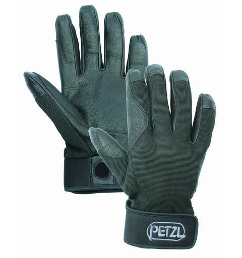 PETZL CORDEX Hansker, Sort Large