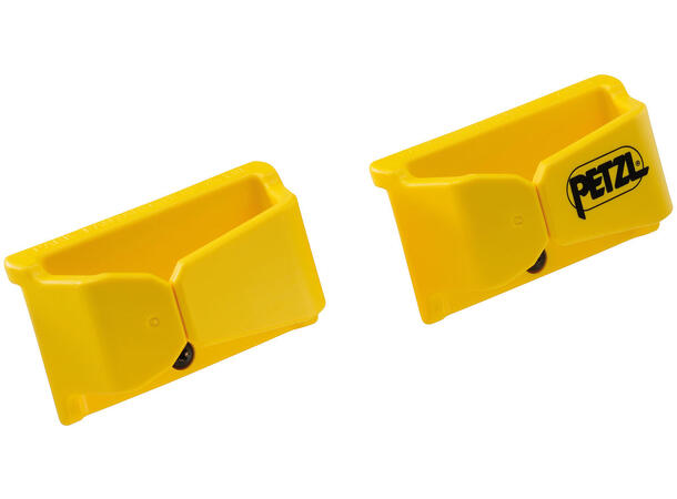 PETZL Lanyard connector holder 2 stk, gul
