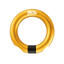 PETZL RING Open 23kN, gul, aluminium