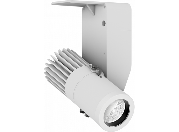 PROLIGHTS ECLMINIDAT Gallerilys 2700K 18W, DMX, Dali T6, Knob, Hvit