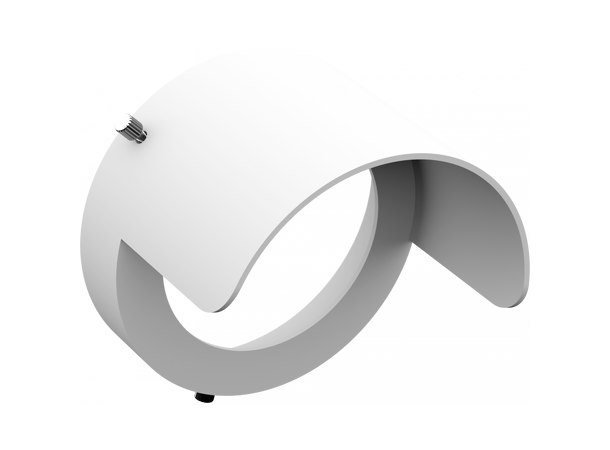 PROLIGHTS Half snoot for EclDisplay hvit