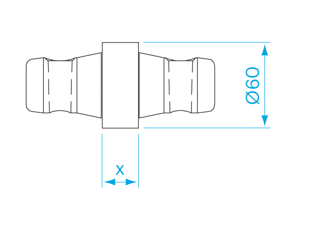 PROLYTE CCS7-S50 Spacer 50mm