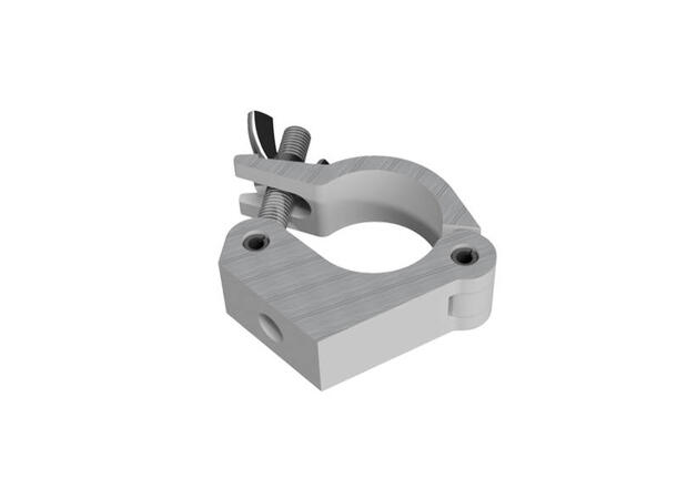 PROLYTE CLP-P588 Clamp slim, side-entry Swl 410Kg (Sf8:1), Alu, For Ø48-51mm Rør