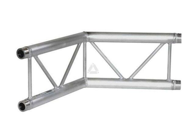 PROLYTE H40L-C004U Stige hjørne 2-Veis 120°, Alu, Ø48x3mm, Stående