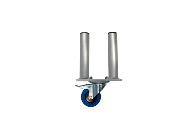 PROLYTE SM-L StageDex riserhjul dobbel Plattinghøyde=40cm, m/brems