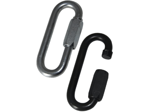 PSRIG Quick-link . 7mm , Large aperture WLL 500kg, DIN56927-A, Sort