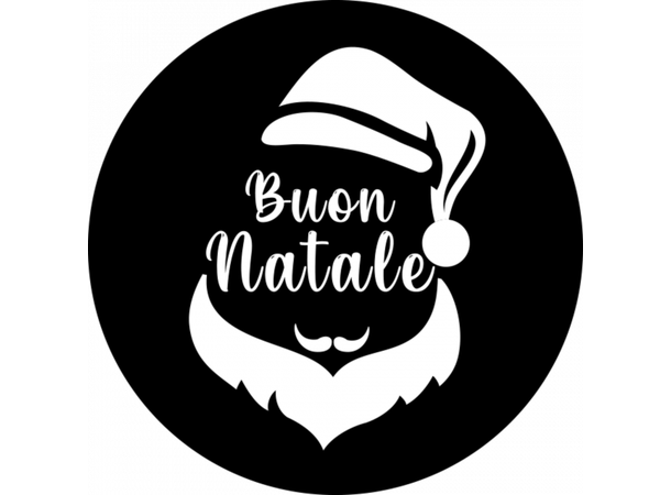 Prolights Gobo xmas Buon Natale 4 G size,  Black and white