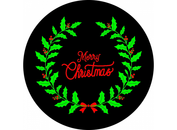 Prolights Gobo xmas Mist Greetings 3 F size,  2 Colors