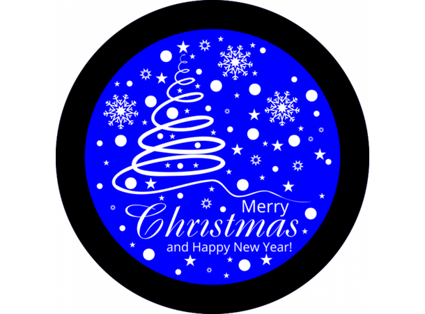 Prolights Gobo xmas Tree Greetings 2 F size,  1 Color