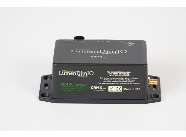RC4 WIRELESS LUMENDIMIO Tranciever LumenRadio CRMX Tranceiver, 5 pin XLR