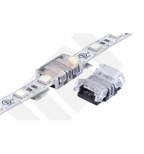 SBL snap-kobling for 2-leder 8mm strip Strip til strip. Pakke á 10 stk.