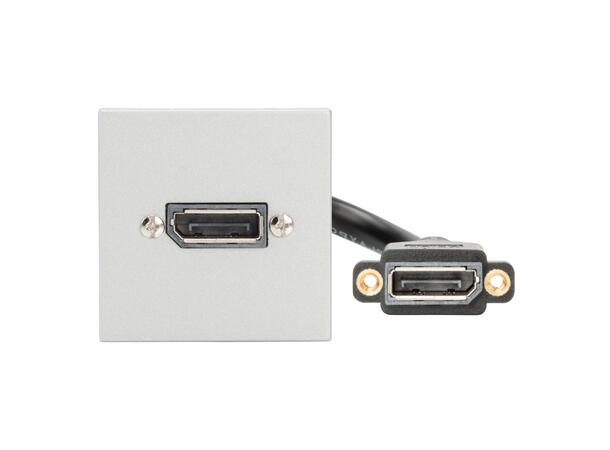 SOMMER W45S-1159 SYSWALL45 Modul Sølvgrå. DisplayPort. Kabel ut
