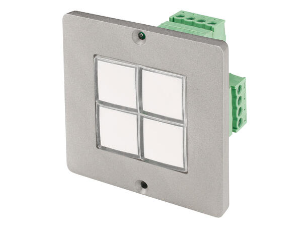 SOMMER W50M-2210 SYSWALL50 Modul Stål. 4 x Trykknapper med LED