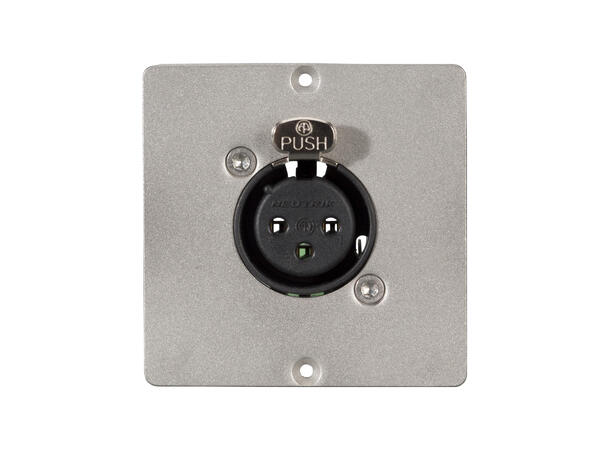 SOMMER W50M-2276 SYSWALL50 Modul Stål. 1 x XLR hun. Skruterminal