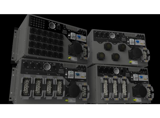 STAGESMARTS C24B-11 Intelligent PDU 4 x 19-pole SOCA ut. Integrert Webserver