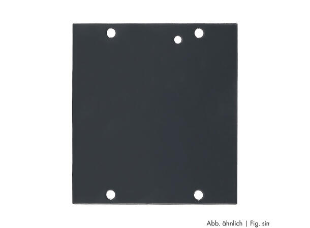 SYSBOXX SYST81-L Sidepanel, blind 8U, 80mm dybde