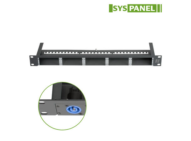 SYSPANEL SYSPAN5 Kabinett 140mm for 5x SYFB/SYCFB-paneler, 140mm dybde