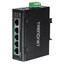 TRENDNET TI-PE50 PoE Switch, 5 porter Uadministrert, 100mbps, 90W