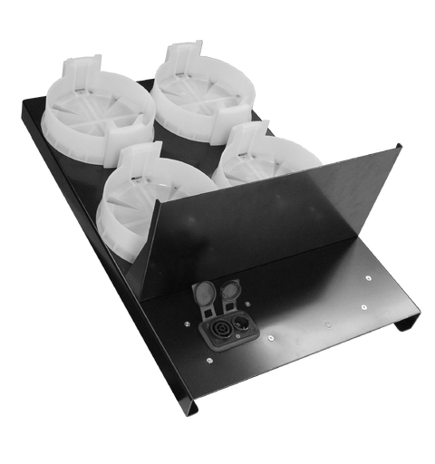 ASTERA Ladeplate for 4 x AX5 4 laderinger