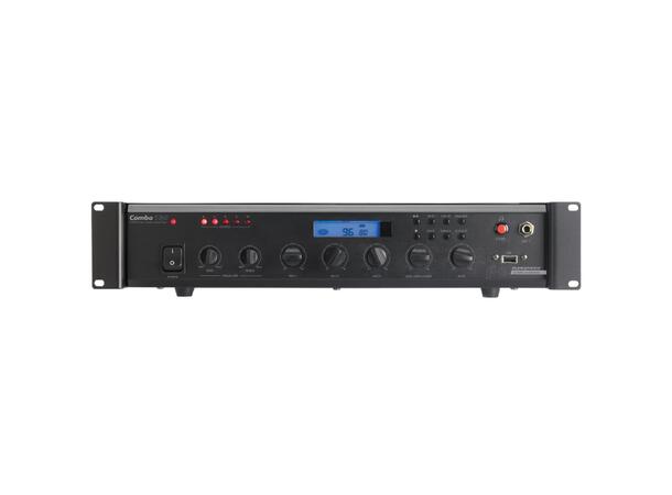 AUDIOPHONY Combo130 Mikseforsterker 100V 130W@100V, 5ch, USB, Radio