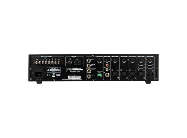 AUDIOPHONY Combo130 Mikseforsterker 100V 130W@100V, 5ch, USB, Radio