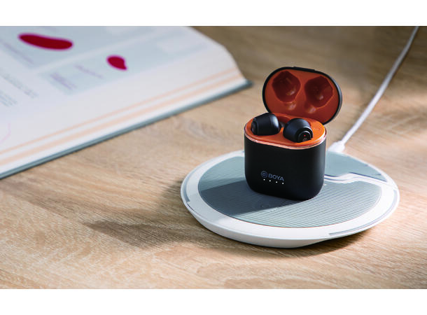 BOYA BY-AP4 trådløse ørepropper Sort. Bluetooth 5.0