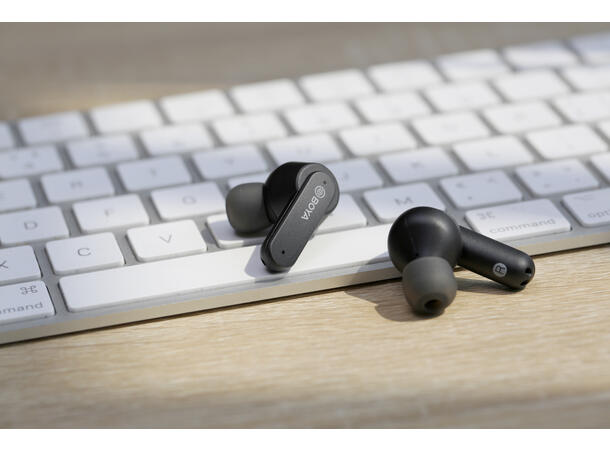 BOYA BY-AP4 trådløse ørepropper Sort. Bluetooth 5.0