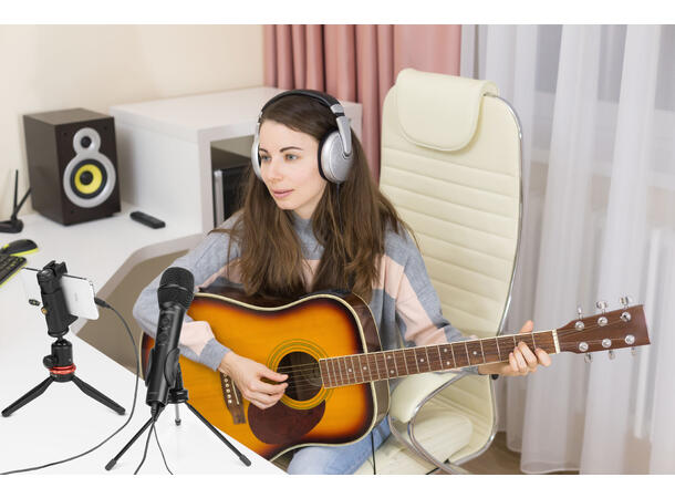 BOYA BY-HM2 håndholdt kardioide mikrofon For IOS/Android/PC/MAC