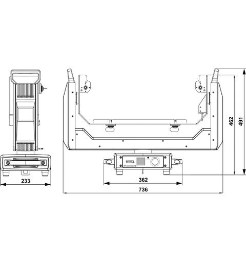 BRITEQ BT-NONAMOVE Bevegelig Blinder Til BT-Nonabeam