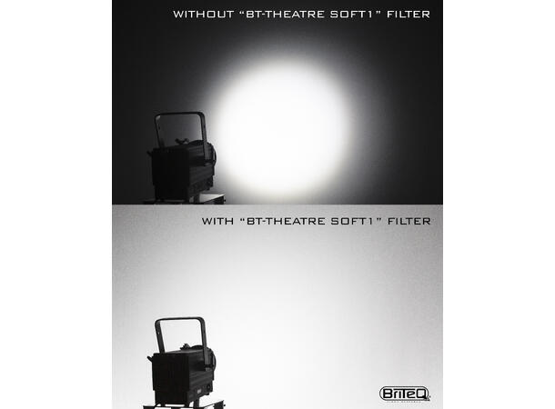 BRITEQ BT-THEATRE SOFT1 Softlight filter Passer BT-THEATRE 200TW og 100MZ