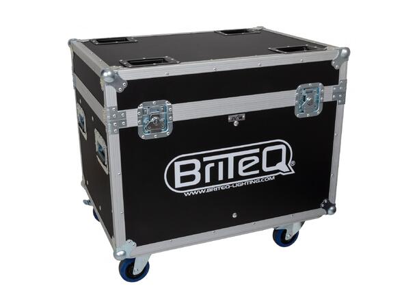 BRITEQ Moving head Flightcase 4 x BT-Shark, 80 x 60 x 58 cm (B x H x D