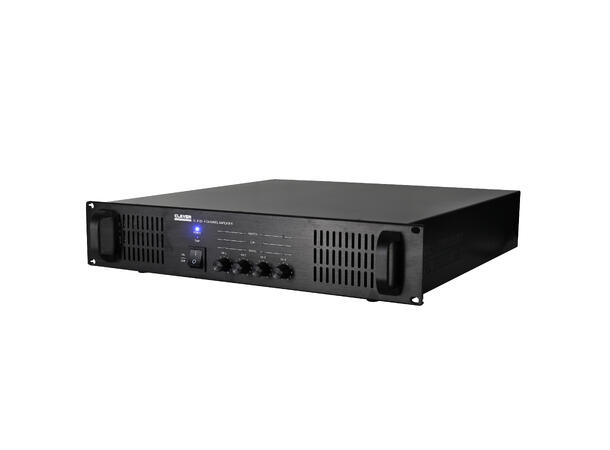 CLEVER ACOUSTICS SL4120 Forsterker 4 x 120W, 70/100V, 4 - 16Ohm