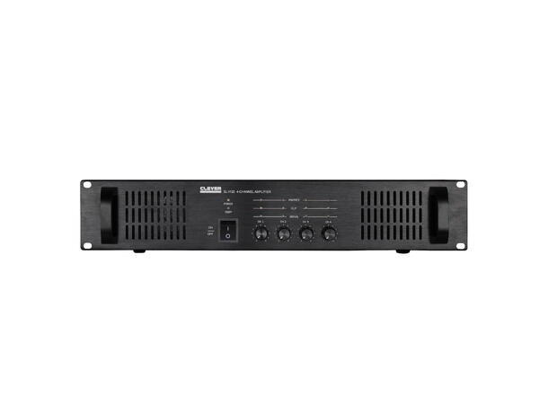 CLEVER ACOUSTICS SL4120 Forsterker 4 x 120W, 70/100V, 4 - 16Ohm