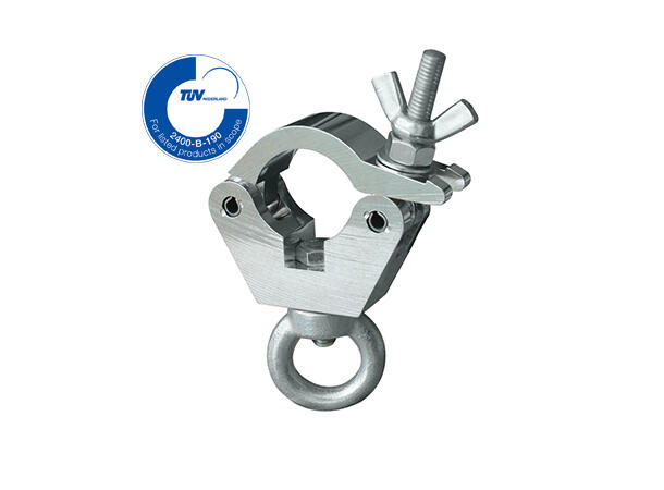 DOUGHTY Slimline hanging clamp SWL 350kg, 48 - 51mm, M12, Alu
