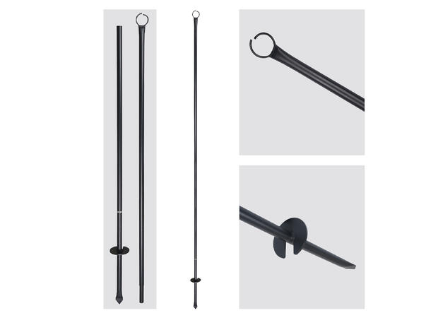 ELUMEN8 Lyslenke Pole 2,75m  () B22 Lamp Holder, Pack of 2