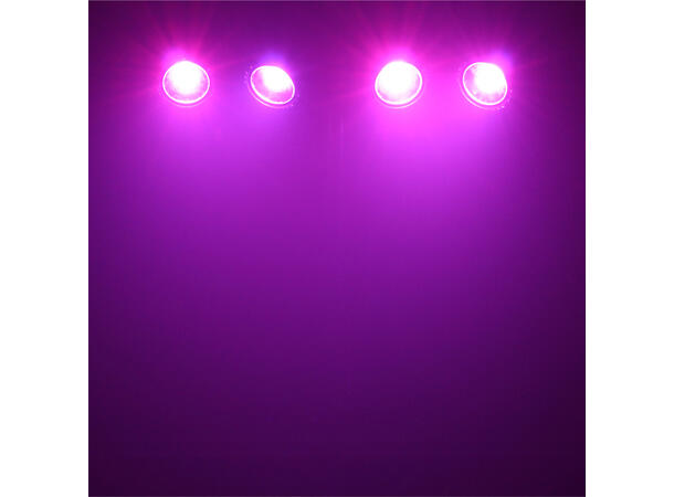 EQUINOX Microbar COB System Lyspakke 4 x 20W RGB LED. Stativ og bag inkludert