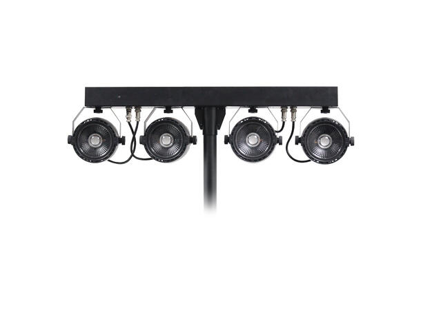 EQUINOX Microbar COB System Lyspakke 4 x 20W RGB LED. Stativ og bag inkludert