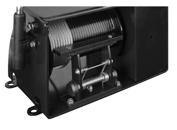GEBUWIN Teater vinsj, Manuell Veggmontert, EN-17206 black ELL 300kg