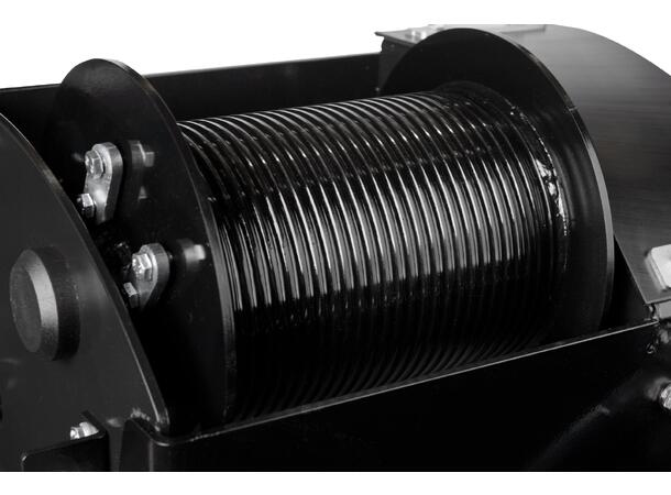 GEBUWIN Teater vinsj, Manuell Veggmontert, EN-17206 black ELL 300kg
