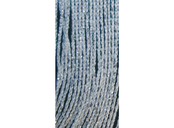 GERRIETS String Curtain MACAU SHOW White-silver, 150 x 500cm