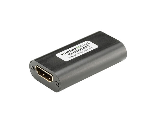 HICON HI-HDHD-RPT HDMI Repeater 5V drift. NB! PSU ikke inkludert