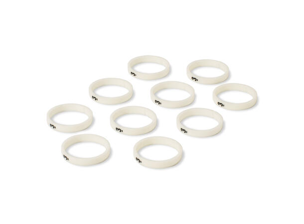 HICON HI-XC-30-WS Nummerring for XLR 10 stk, merket "3". For HICON XLR