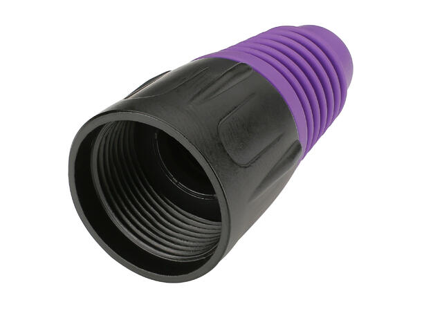 HICON HI-XCAP7 Metall bakstykke for XLR Lilla hette. Passer HICON XLR plugger