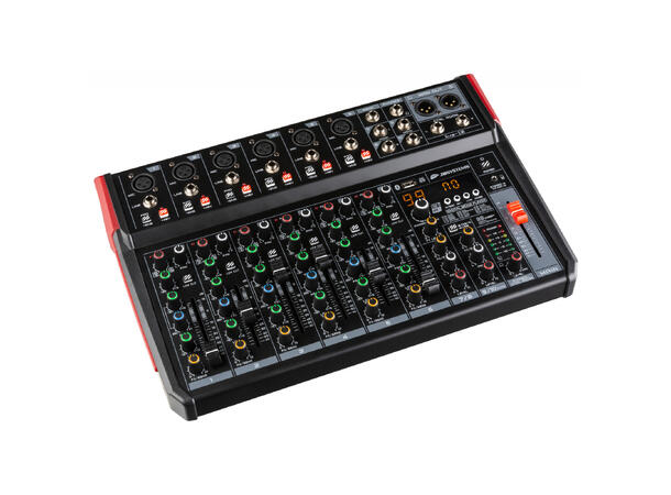 JB SYSTEMS Live-10 Miksepult 6 x mic, 4 xstereo, USB