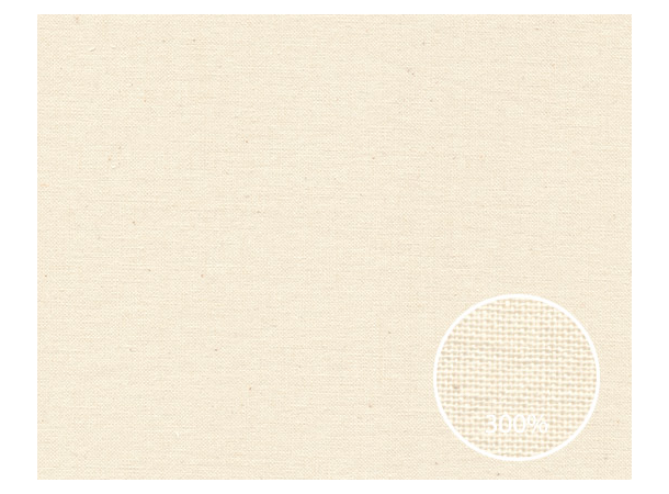 KAGU Muslin Light - 100m rull, 3m bred Natur, 155g/m2