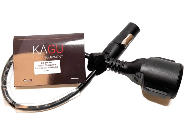 KAGU True1 til Schuko, 0.5m True1 inn ut - Schuko f, REAN by Neutrik