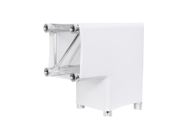 KAGU Trusscover for 2-veis hjørne, hvit Passer 30x30cm truss. Med borrelås