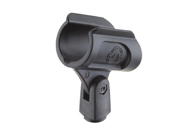 K&M 85070 Mikrofonholder 34-40 mm. Sort.