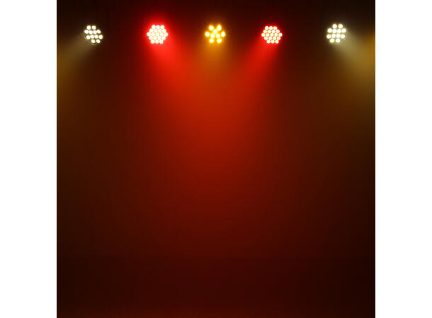 LEDJ Intense 9P10 RGBWA LED Slim Par 9 x 10W RGBWA