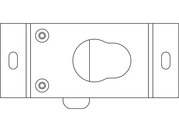 LUCENTI Wallmounting bracket Blackwave